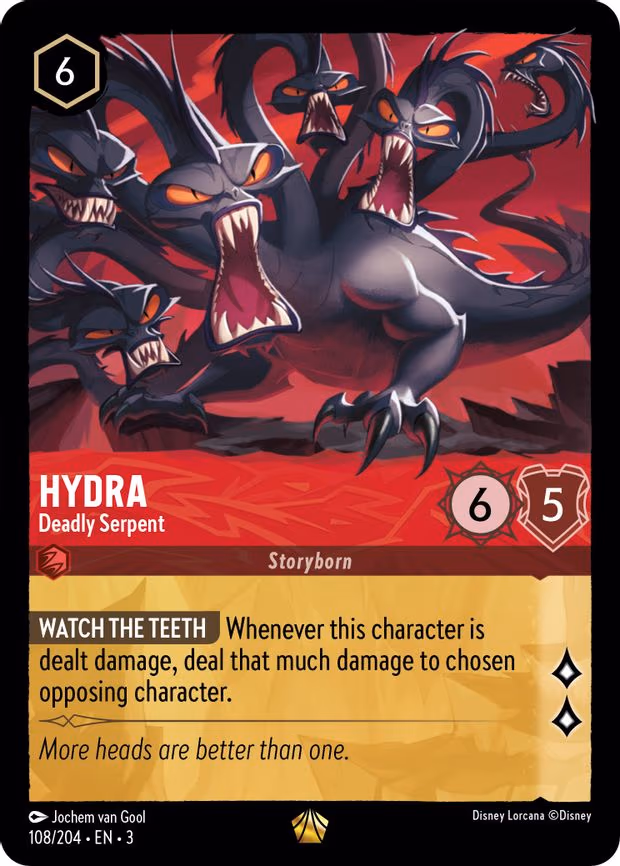 Hydra - Deadly Serpent - Legendary (108/204)