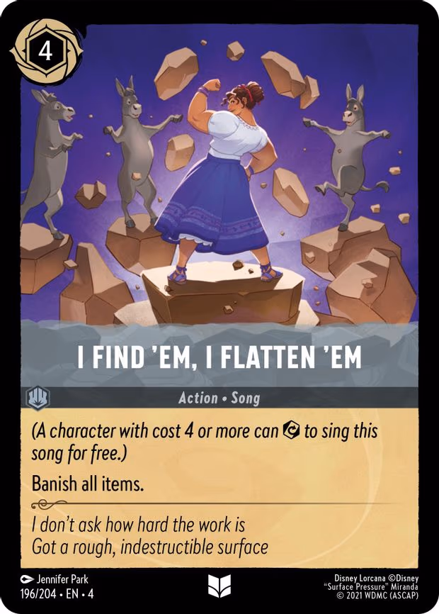 I Find 'Em, I Flatten 'Em - Uncommon (196/204)