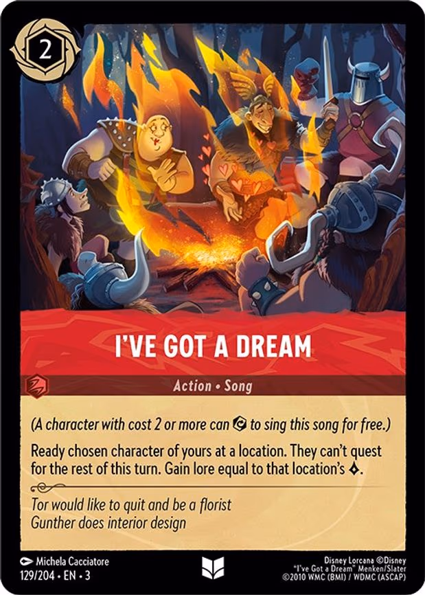 I've Got a Dream - Uncommon (129/204)