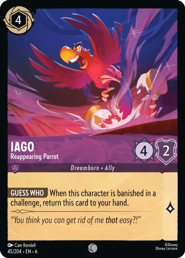 Iago - Reappearing Parrot - Common (45/204)