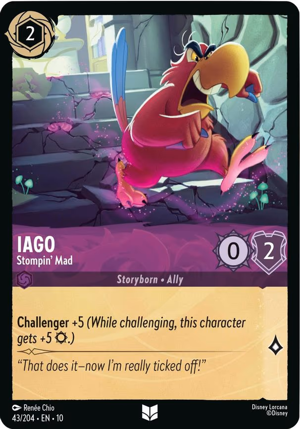 Iago - Stompin' Mad - Uncommon (43/204)