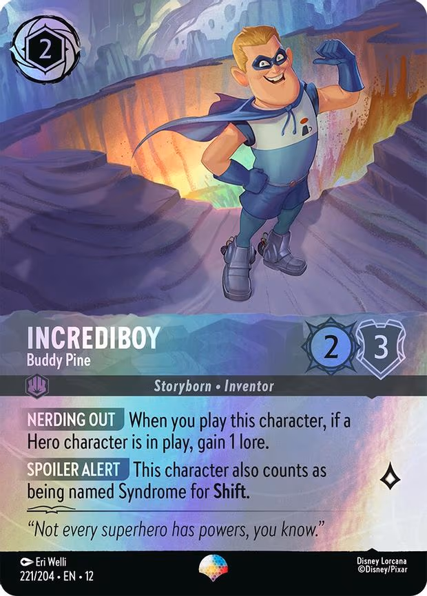 Incrediboy - Buddy Pine (Epic) - Epic (221/204)