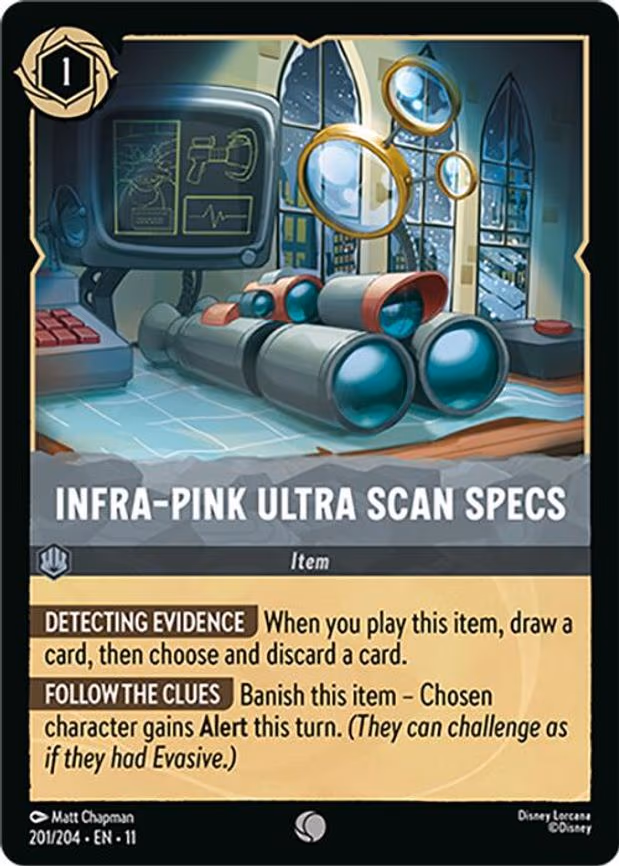 Infra-Pink Ultra Scan Specs - Common (201/204)