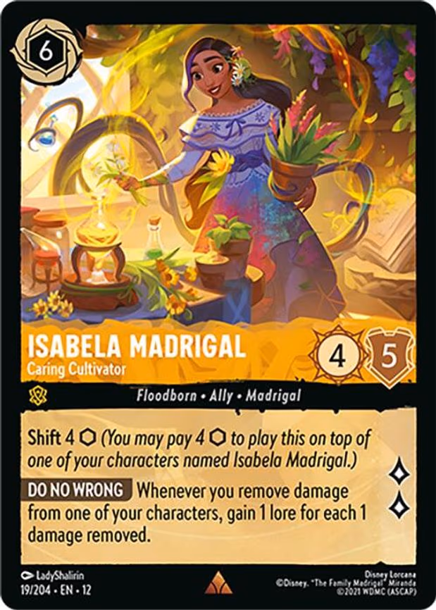 Isabela Madrigal - Caring Cultivator - Rare (19/204)