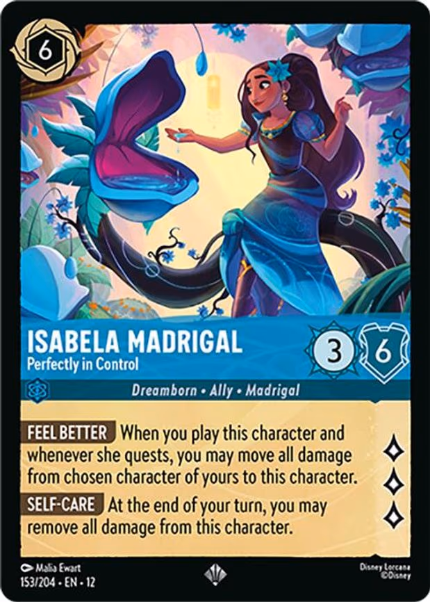 Isabela Madrigal - Perfectly in Control - Super Rare (153/204)