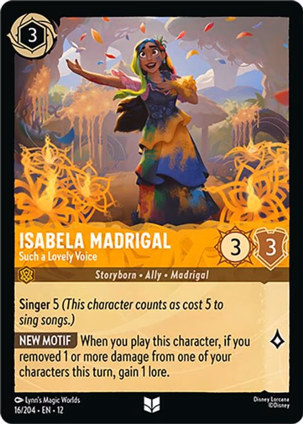 Isabela Madrigal - Such a Lovely Voice - Uncommon (16/204)