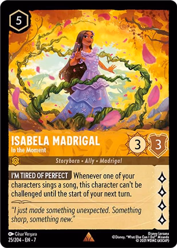 Isabela Madrigal - In the Moment - Rare (25/204)