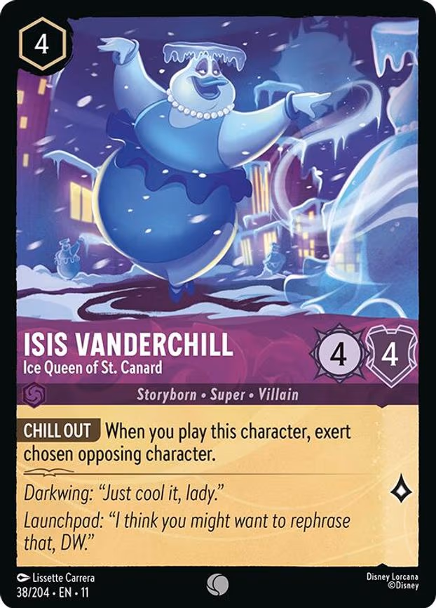 Isis Vanderchill - Ice Queen of St. Canard - Common (38/204)