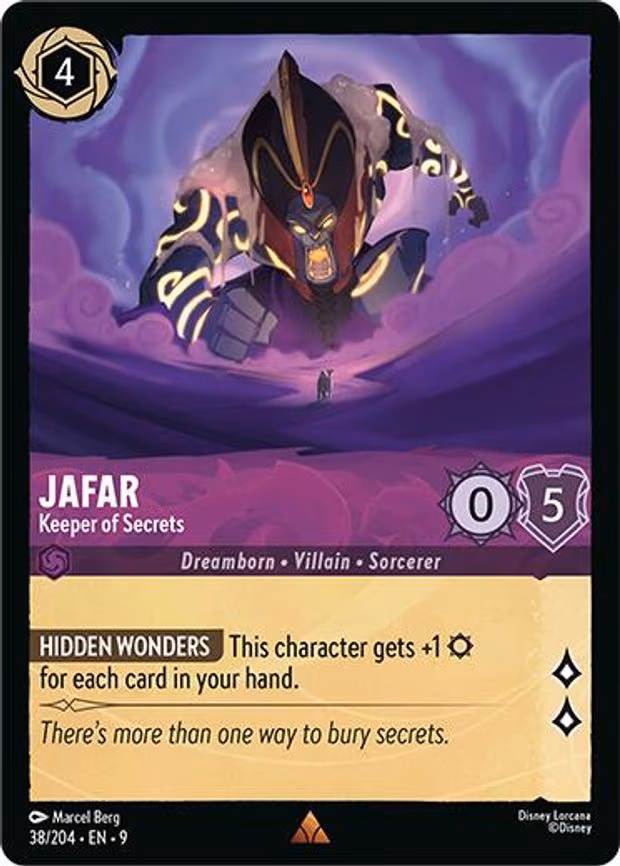 Jafar - Keeper of Secrets - Rare (38/204)