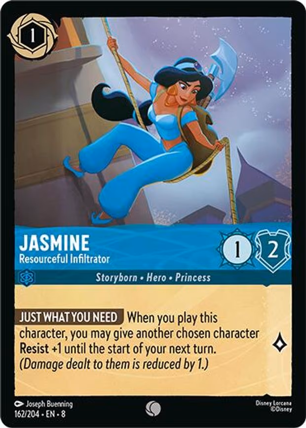Jasmine - Resourceful Infiltrator - Common (162/204)