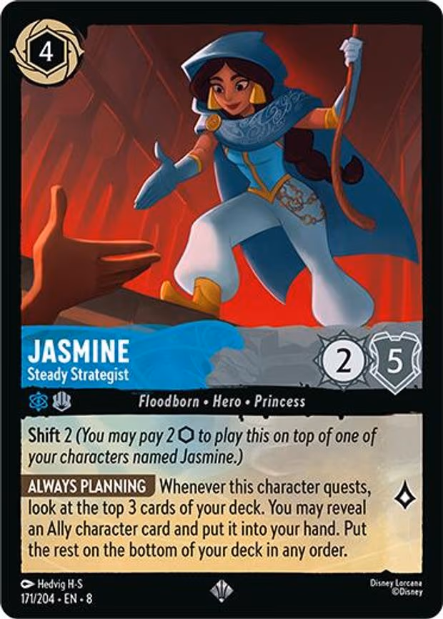 Jasmine - Steady Strategist - Super Rare (171/204)