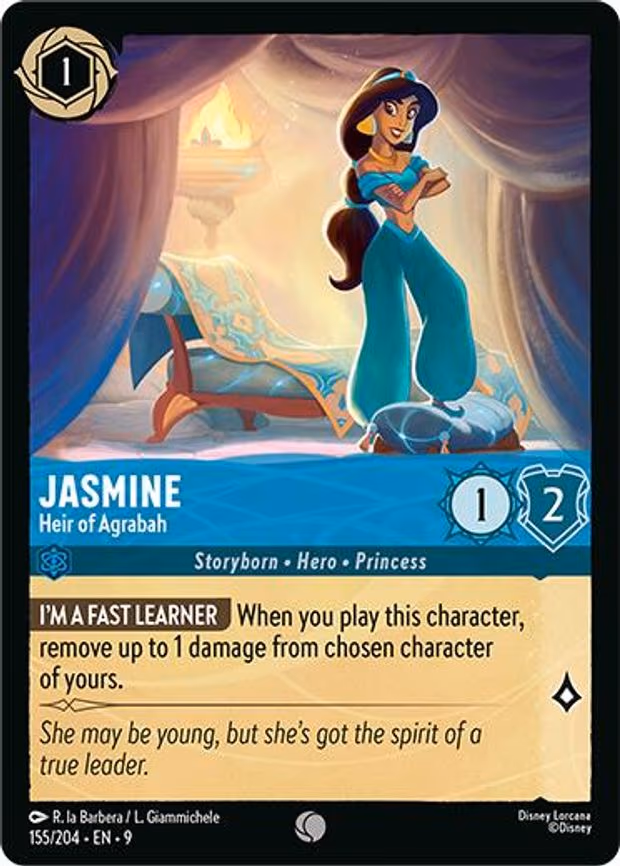 Jasmine - Heir of Agrabah - Common (155/204)