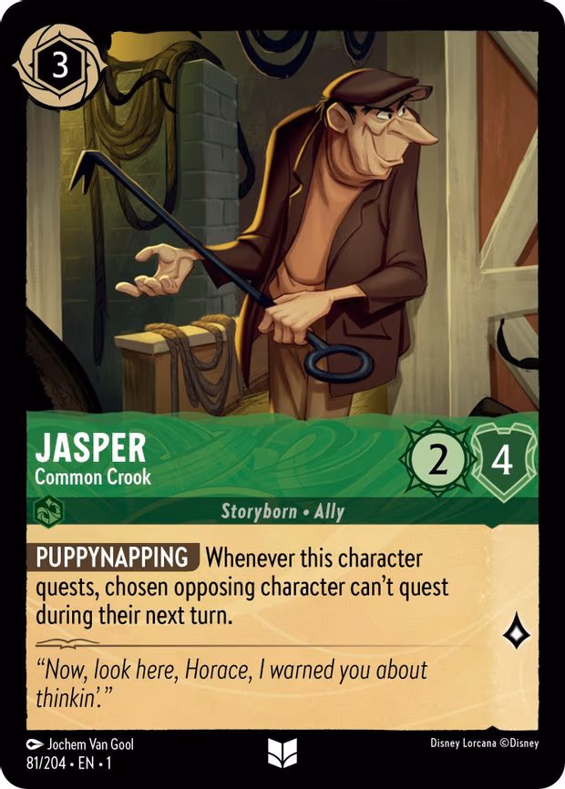 Jasper - Common Crook - Uncommon (81/204)