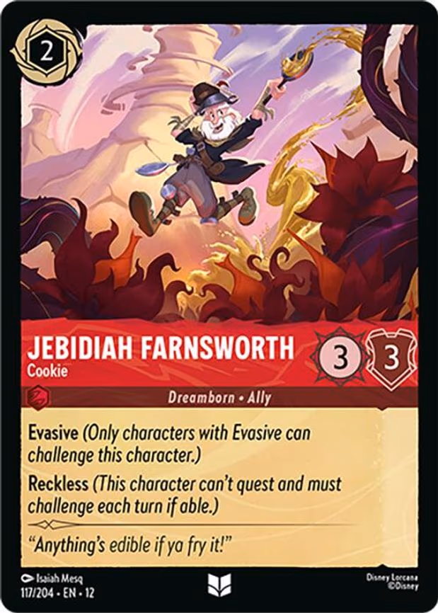 Jebidiah Farnsworth - Cookie - Uncommon (117/204)