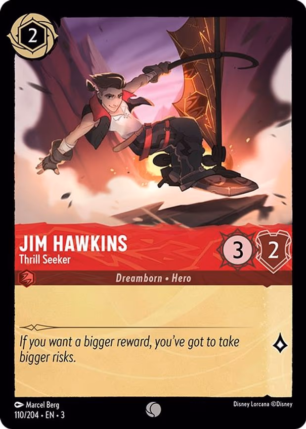 Jim Hawkins - Thrill Seeker - Common (110/204)