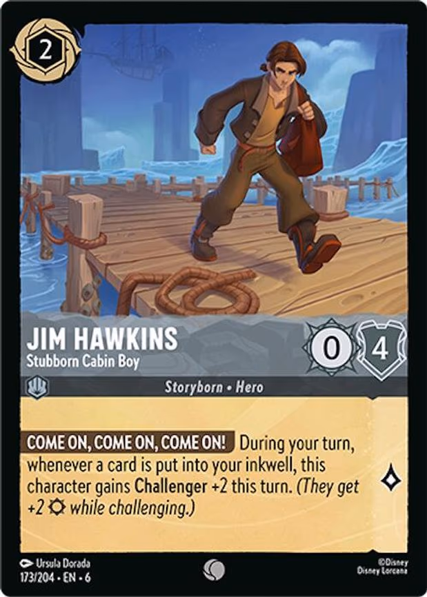 Jim Hawkins - Stubborn Cabin Boy - Common (173/204)