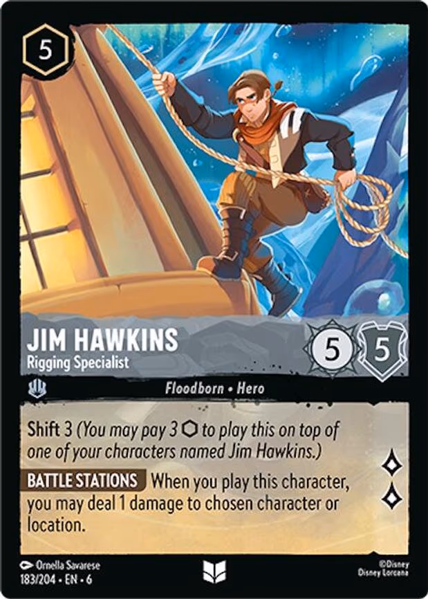 Jim Hawkins - Rigging Specialist - Uncommon (183/204)