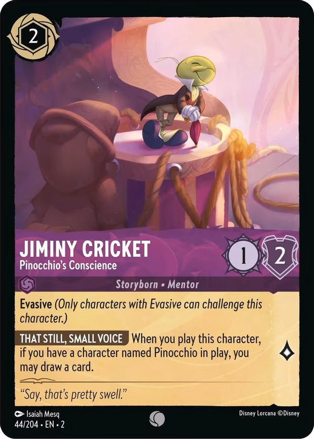 Jiminy Cricket - Pinocchio's Conscience - Common (44/204)