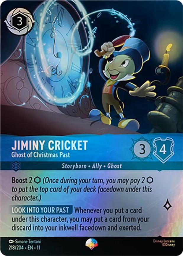 Jiminy Cricket - Ghost of Christmas Past (Epic) - Epic (218/204)