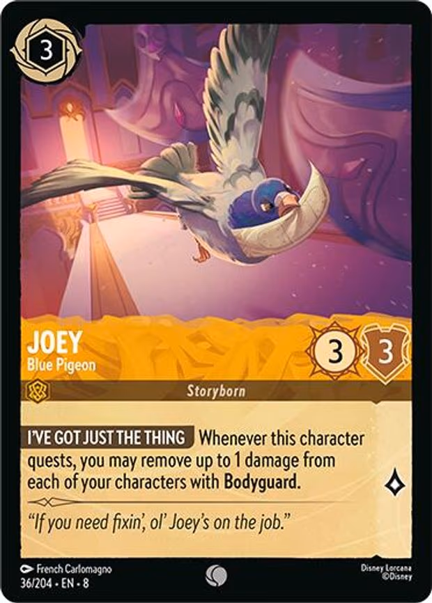 Joey - Blue Pigeon - Common (36/204)