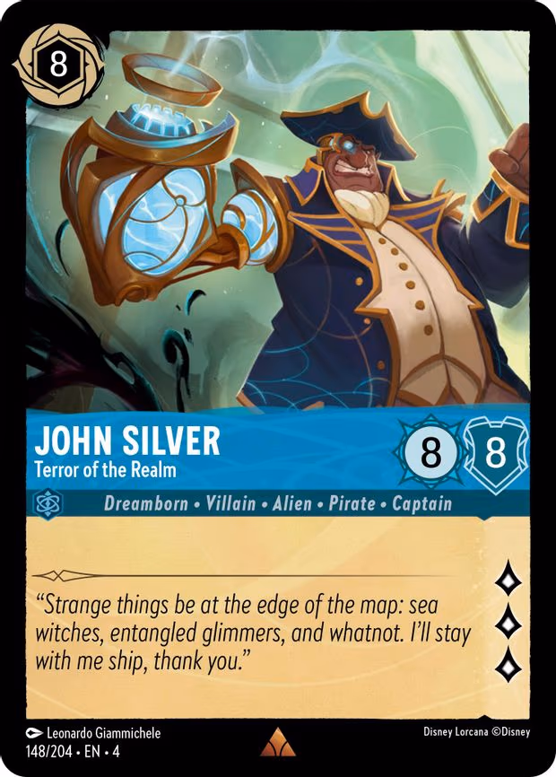 John Silver - Terror of the Realm - Rare (148/204)