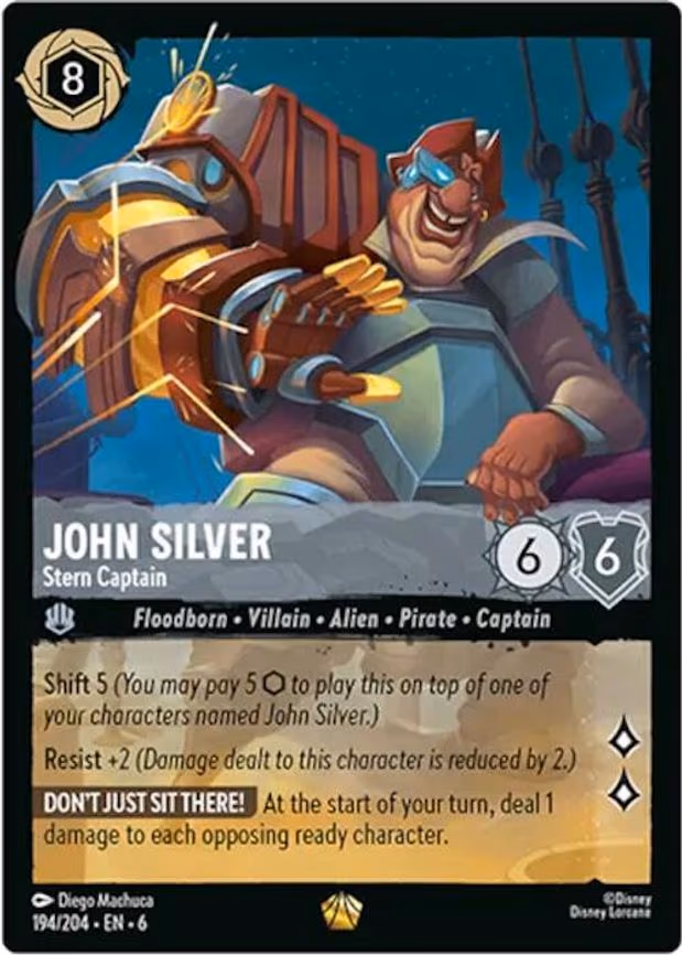 John Silver - Stern Captain - Legendary (194/204)