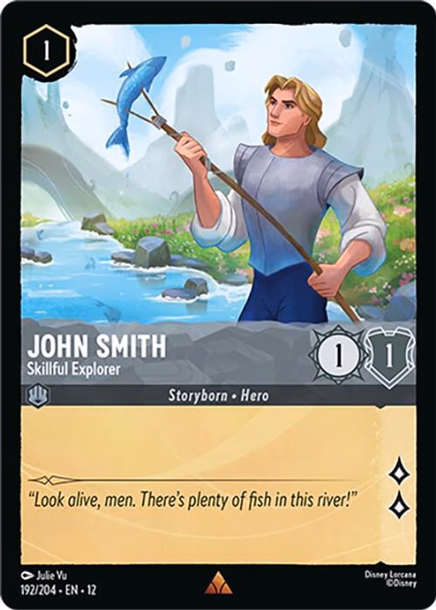 John Smith - Skillful Explorer - Rare (192/204)