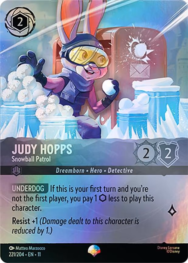 Judy Hopps - Snowball Patrol (Epic) - Epic (221/204)