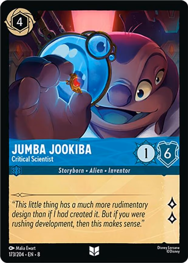 Jumba Jookiba - Critical Scientist - Uncommon (173/204)