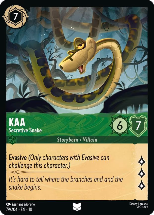 Kaa - Secretive Snake - Uncommon (79/204)