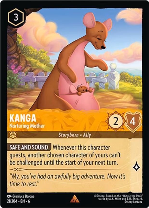 Kanga - Nurturing Mother - Rare (21/204)