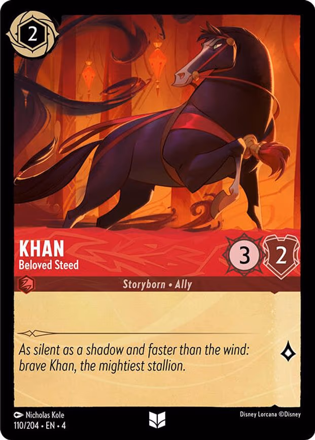 Khan - Beloved Steed - Uncommon (110/204)