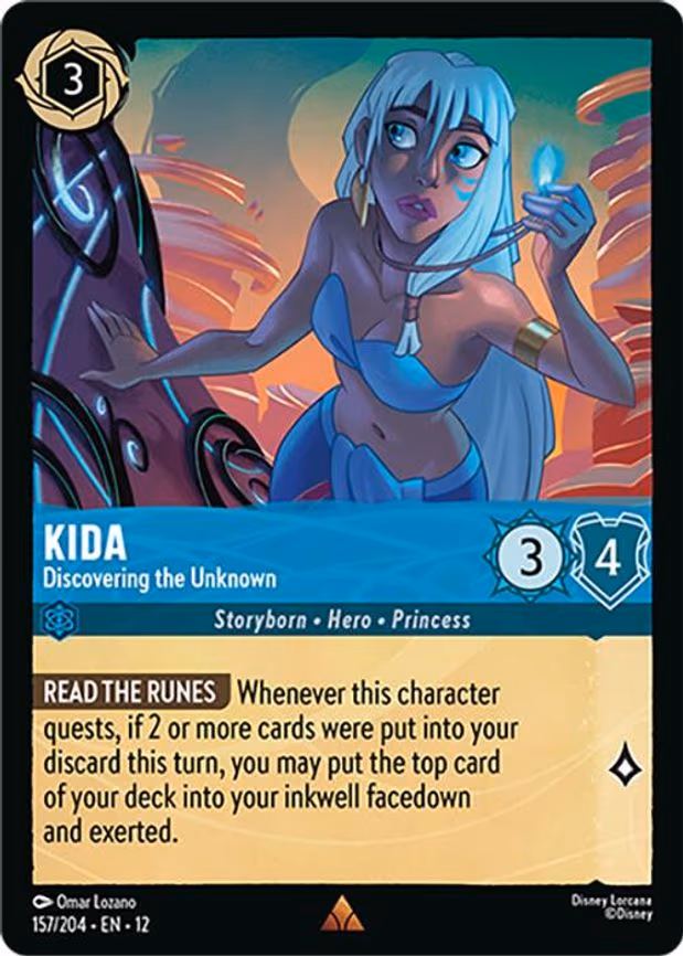 Kida - Discovering the Unknown - Rare (157/204)