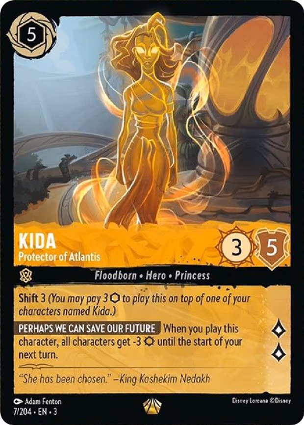 Kida - Protector of Atlantis - Legendary (7/204)