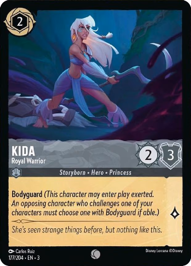 Kida - Royal Warrior - Common (177/204)