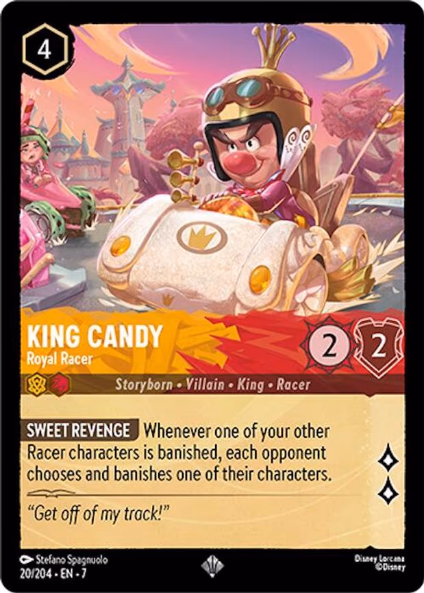King Candy - Royal Racer - Super Rare (20/204)