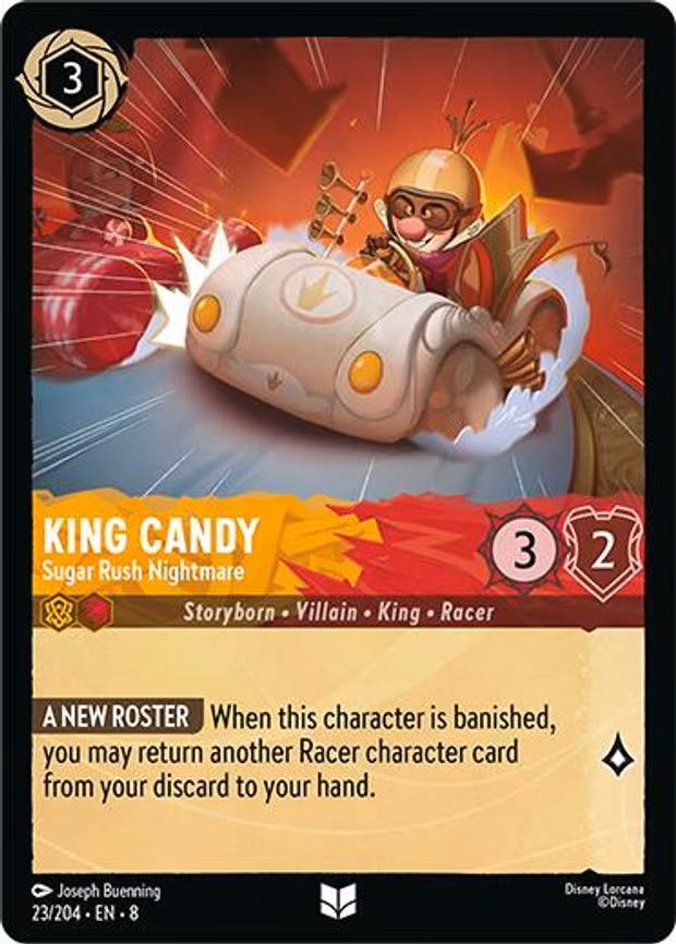 King Candy - Sugar Rush Nightmare - Uncommon (23/204)