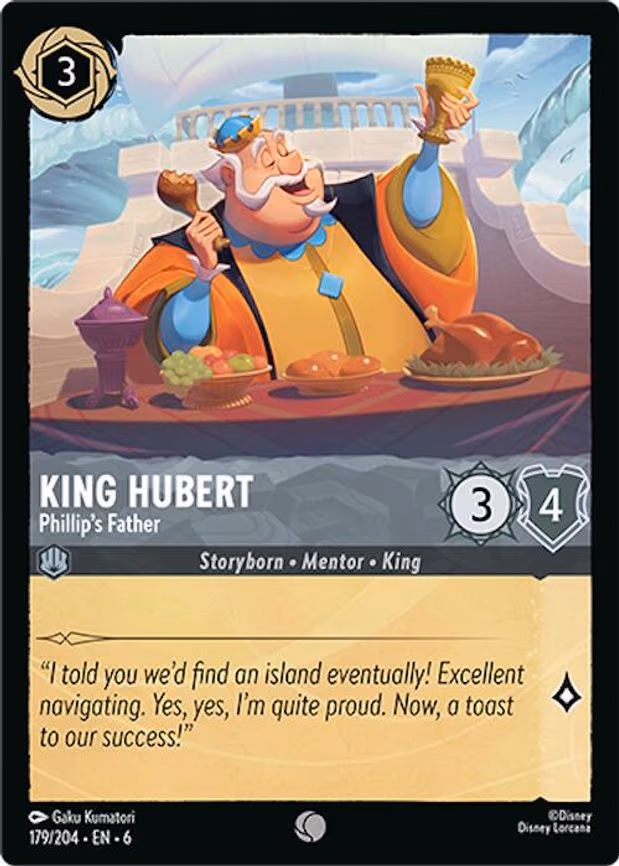King Hubert - Phillip's Father - Common (179/204)