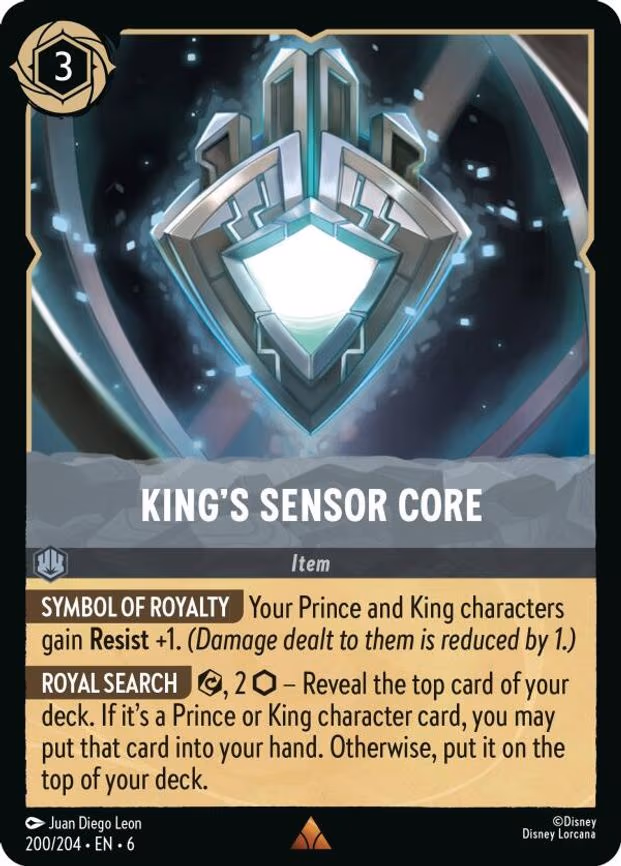 King's Sensor Core - Rare (200/204)
