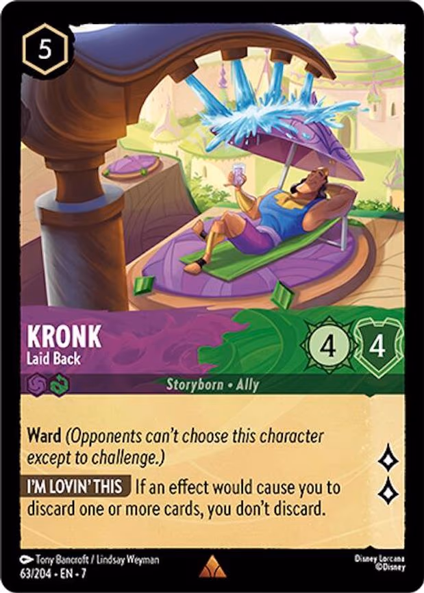 Kronk - Laid Back - Rare (63/204)