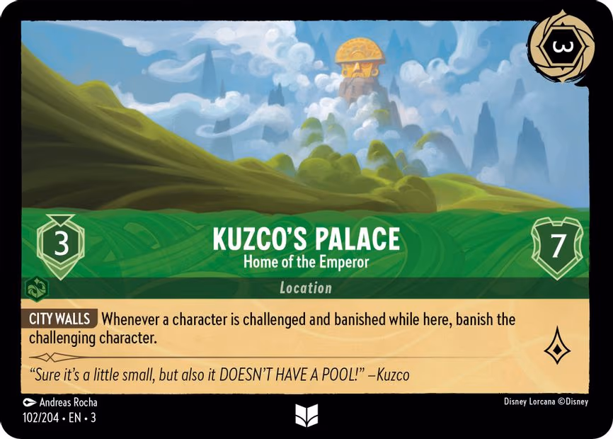Kuzco's Palace - Home of the Emperor - Uncommon (102/204)