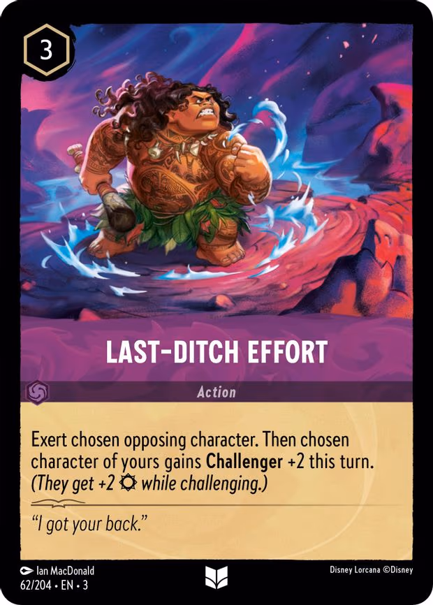 Last-Ditch Effort - Uncommon (62/204)