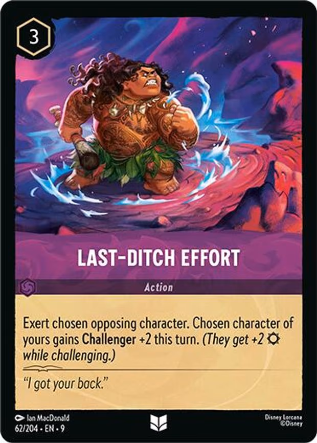 Last-Ditch Effort - Uncommon (62/204)