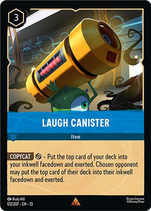 Laugh Canister - Rare (172/204)