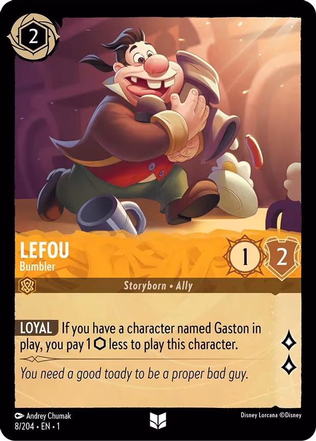 Lefou - Bumbler - Uncommon (8/204)