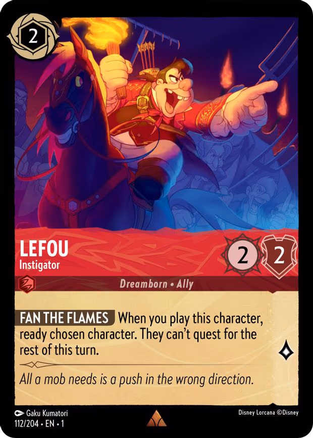 Lefou - Instigator - Rare (112/204)
