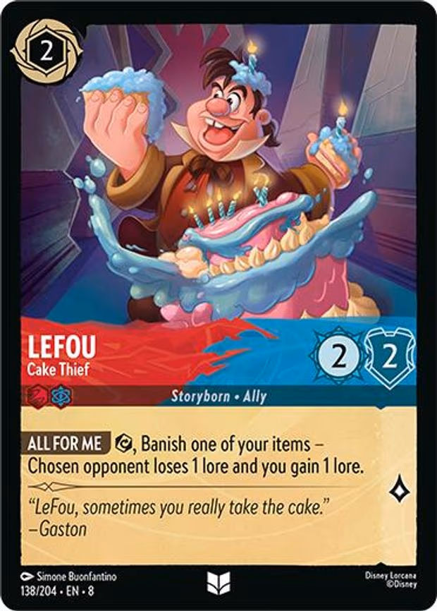 LeFou - Cake Thief - Uncommon (138/204)