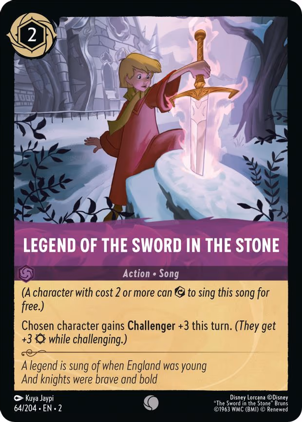 Legend of the Sword in the Stone - Common (64/204)