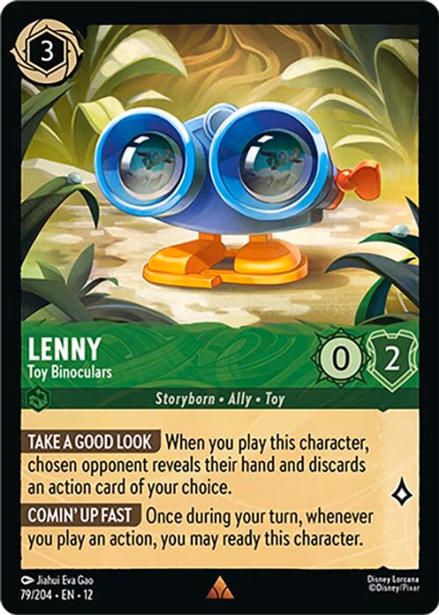 Lenny - Toy Binoculars - Rare (79/204)