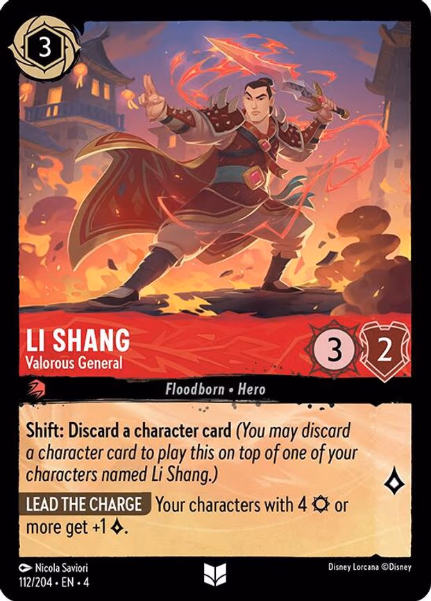 Li Shang - Valorous General - Uncommon (112/204)